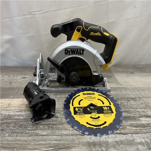AS-IS DEWALT 20V MAX Cordless Brushless 6-1/2 in. Sidewinder Style Circular Saw (Tool Only)