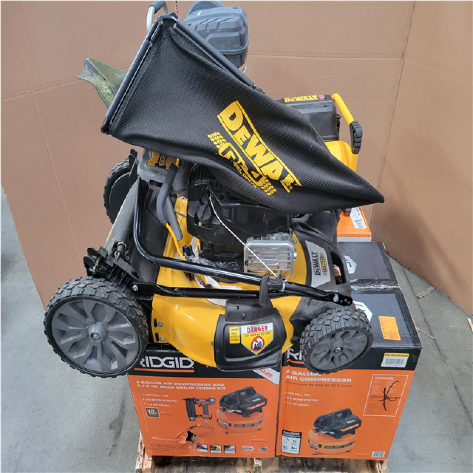 CALIFORNIA AS-IS OUTDOOR POWER EQUIPMENT