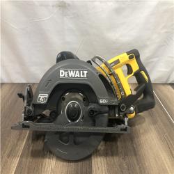 AS-IS DEWALT FLEXVOLT 60V MAX Cordless Brushless 7-1/4 in. Wormdrive Style Circular Saw (Tool Only)