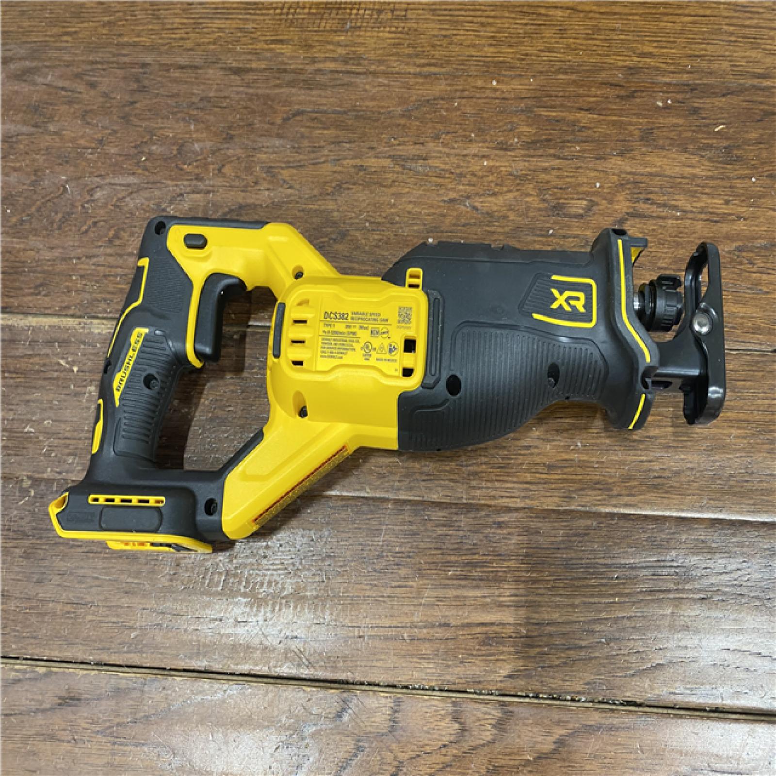 AS-IS DEWALT 20V MAX XR Cordless Brushless Reciprocating Saw (Tool Only)