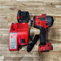 Houston Location AS-IS Milwaukee FUEL Impact and Battery with Charger