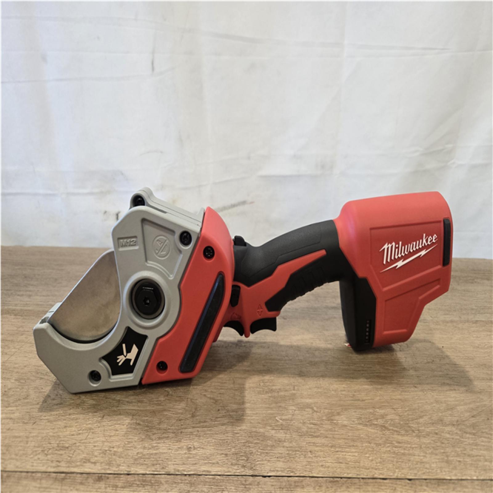 AS-IS Milwaukee 12V Lithium-Ion Cordless PVC Pipe Shear (Tool-Only)