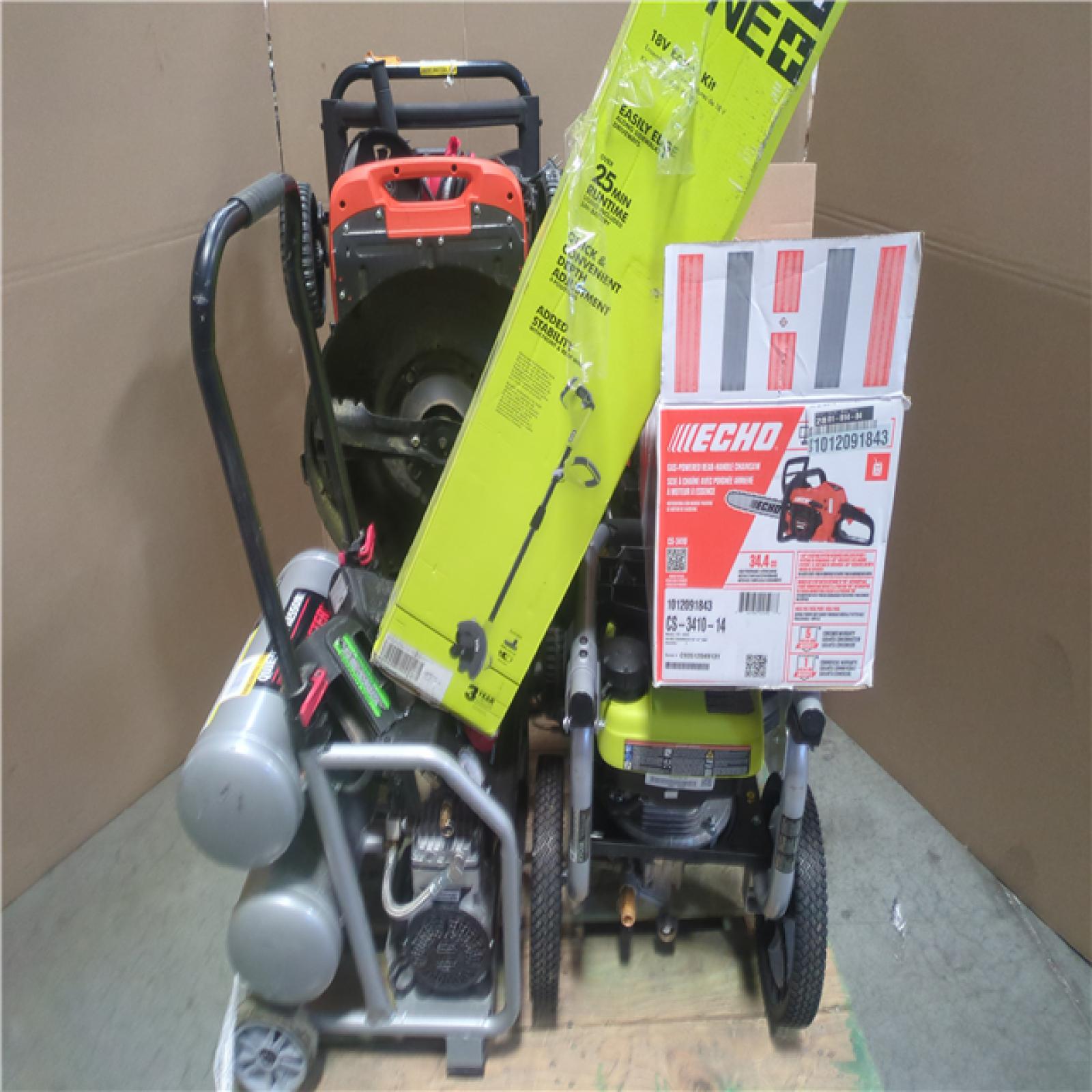 CALIFORNIA AS-IS OUTDOOR POWER EQUIPMENT