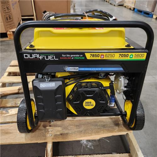 Dallas Location - As-Is Champion Power Equipment 7850/6250-Watt Gasoline Portable Generator