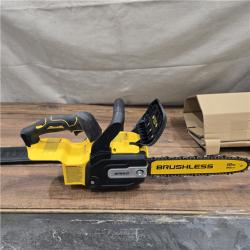 AS-IS DEWALT 20V MAX Compact 12 Brushless Cordless Chainsaw Kit