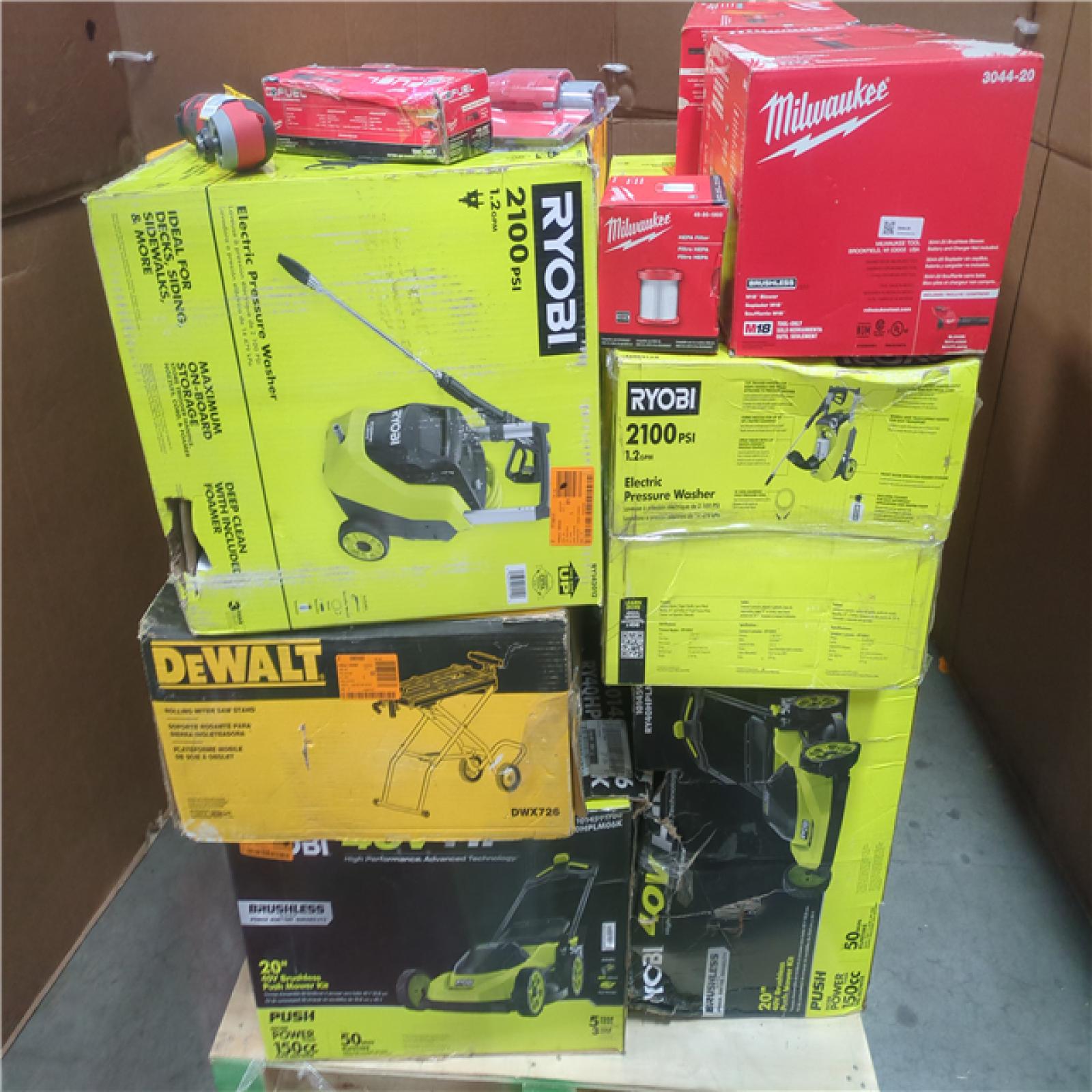 CALIFORNIA AS-IS TOOL PALLET