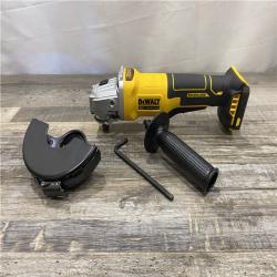 AS-IS DEWALT 20V MAX Cordless Brushless 4-1/2 in. Angle Grinder with Paddle Switch (Tool Only)