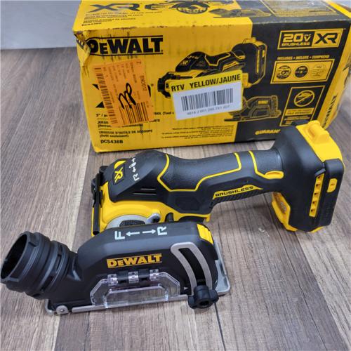AS-IS DeWalt 20V MAX XR 3 in. Cordless Brushless Cut-Off Saw Tool Only