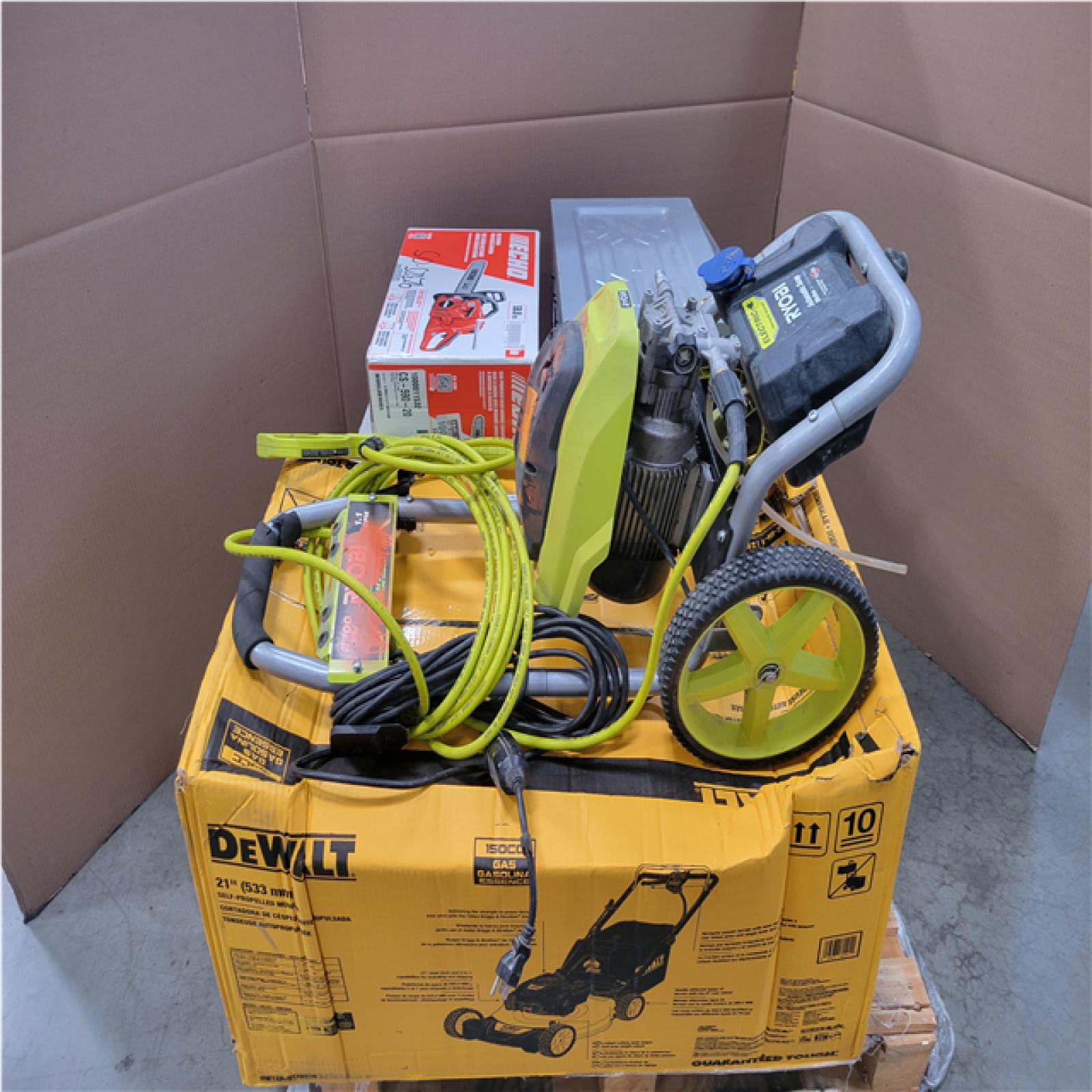 CALIFORNIA AS-IS OUTDOOR POWER EQUIPMENT