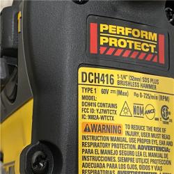 AS-IS DEWALT FLEXVOLT 60V MAX Cordless 1-1/4 in. SDS Plus Rotary Hammer (Tool Only)