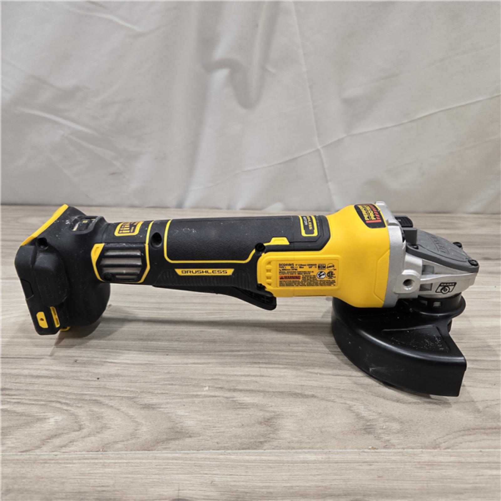 AS-IS DeWalt 20V XR Cordless 4-1/2. in. to 5 in. Angle Grinder (Tool Only)