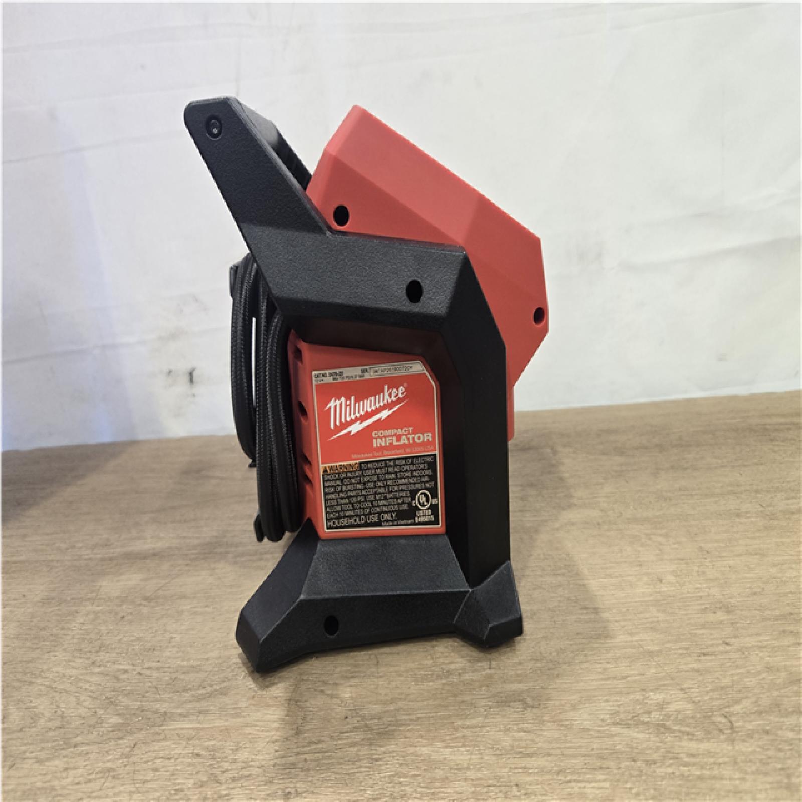 AS-IS Milwaukee 12-Volt Lithium-Ion Cordless Electric Portable Inflator (Tool-Only)