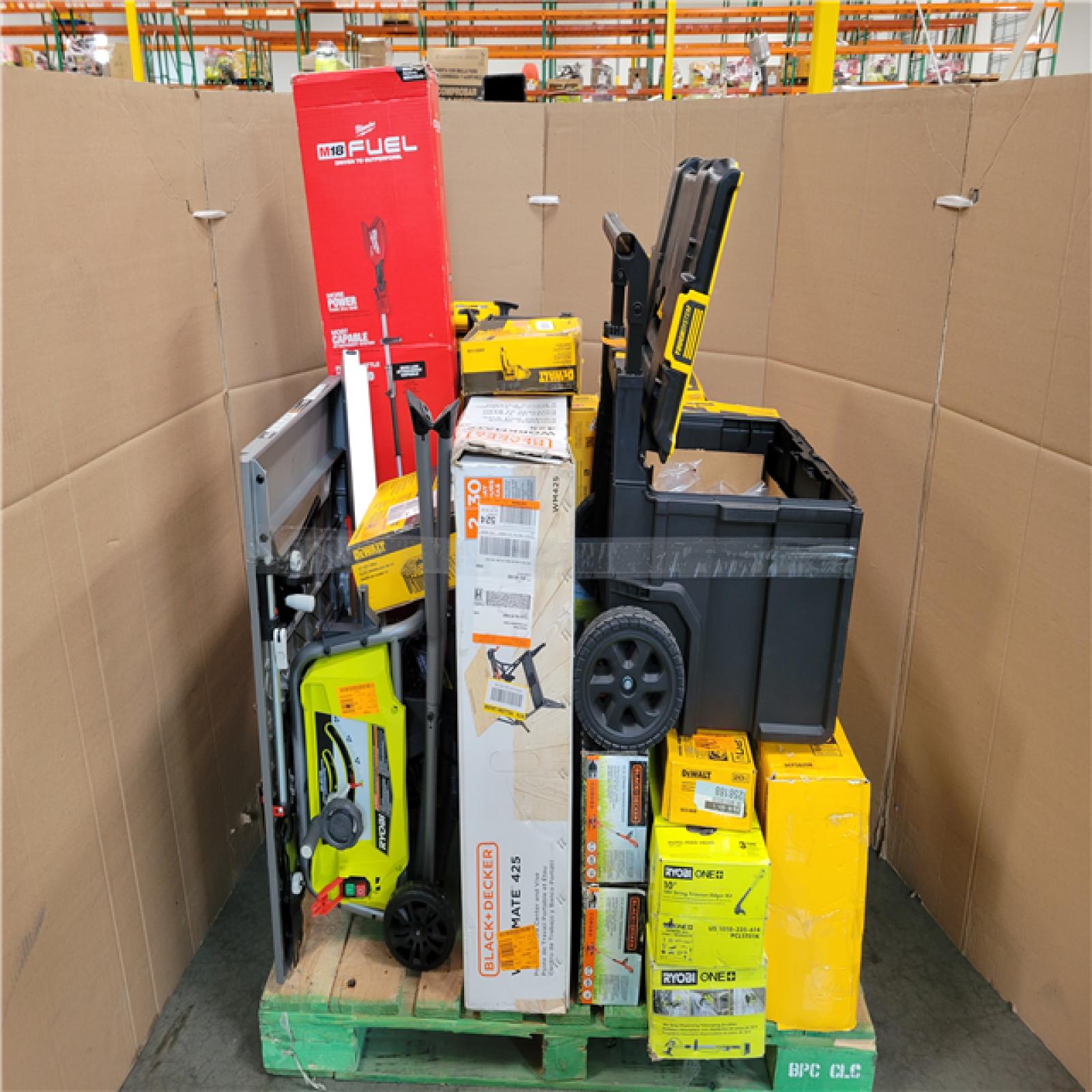 CALIFORNIA AS-IS TOOL PALLET