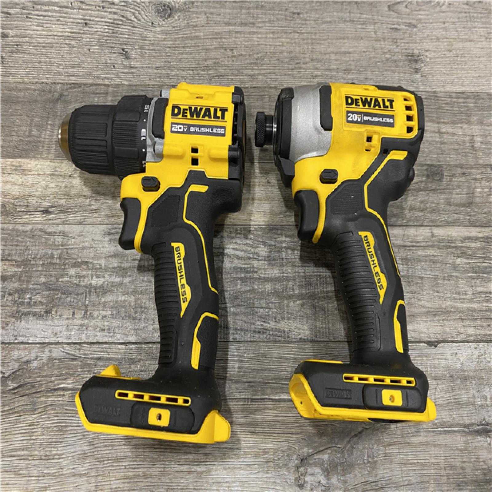 AS-IS DEWALT ATOMIC 20-Volt MAX Lithium-Ion Cordless Combo Kit