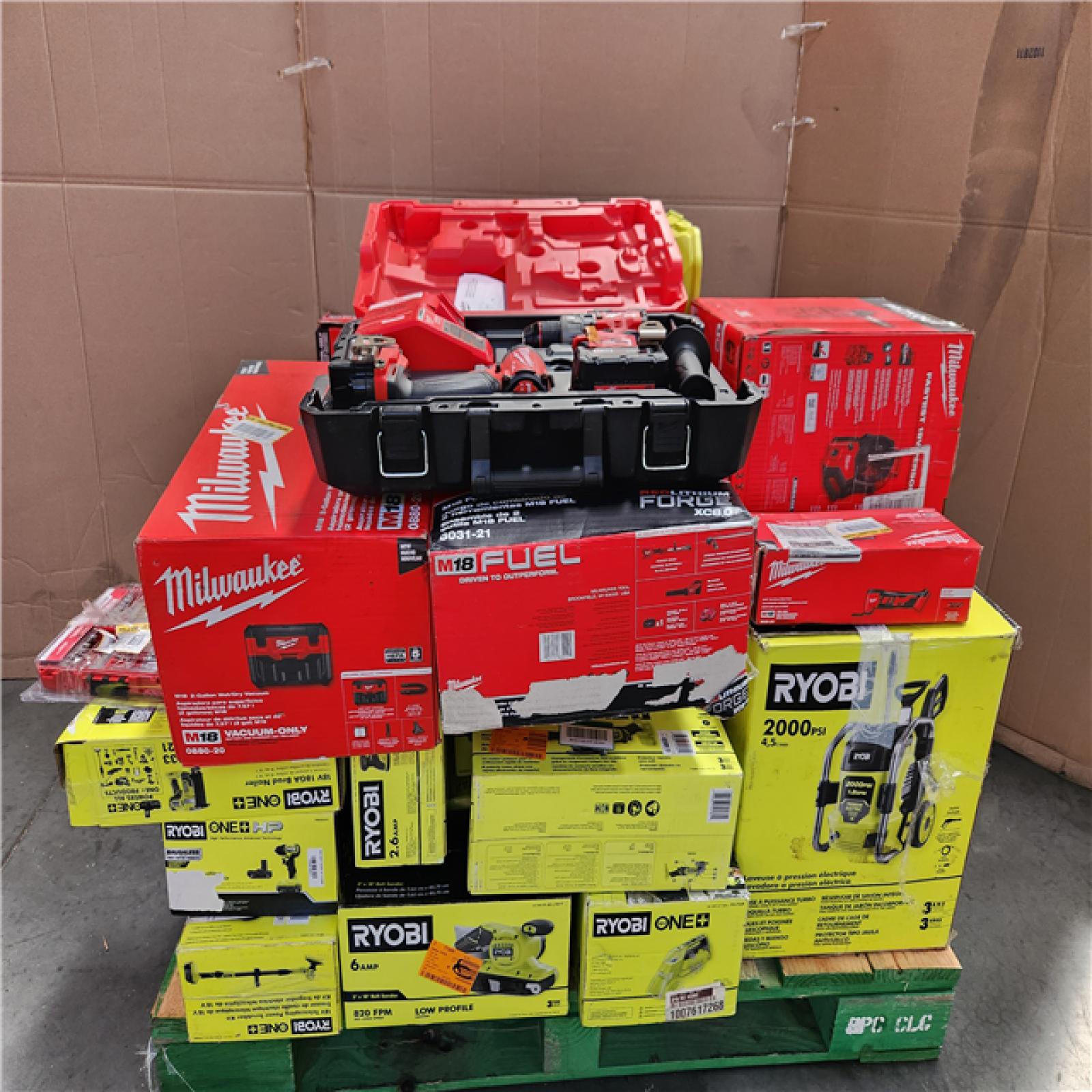 CALIFORNIA AS-IS TOOL PALLET
