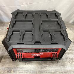 AS-IS Milwaukee  Lithium-Ion Cordless PACKOUT Radio/Speaker with Built-In Charger