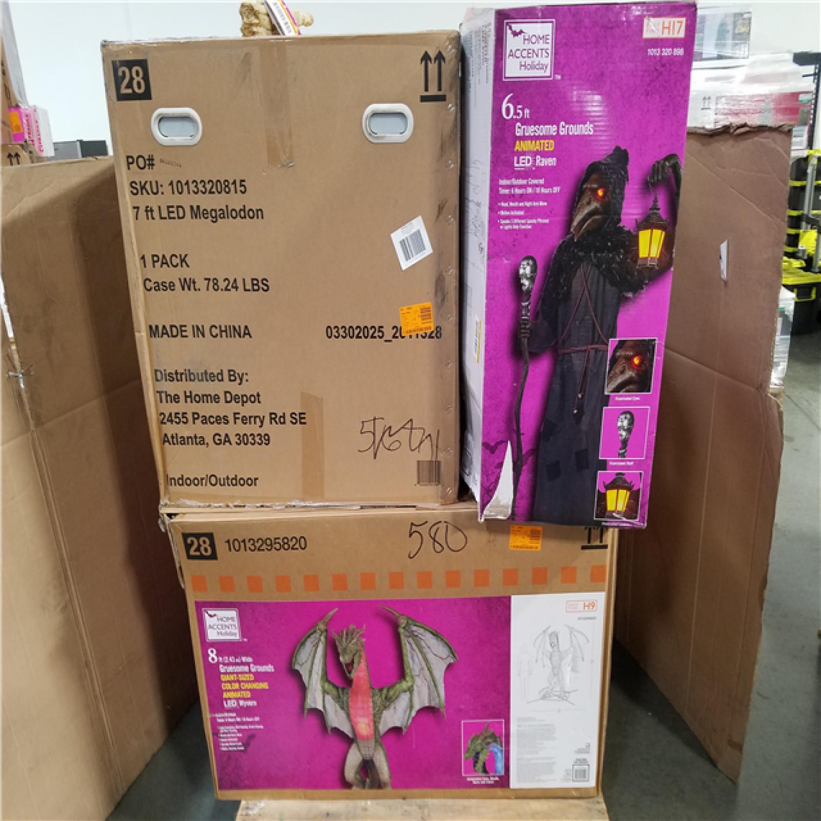 California AS-IS Holiday Pallet