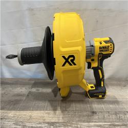 AS-IS DEWALT 20V MAX Cordless Brushless Drain Snake (Tool Only)