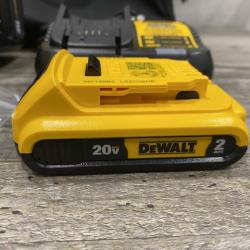 AS-IS DEWALT 20V MAX Lithium-Ion 15-Degree Electric Cordless Roofing Nailer Kit