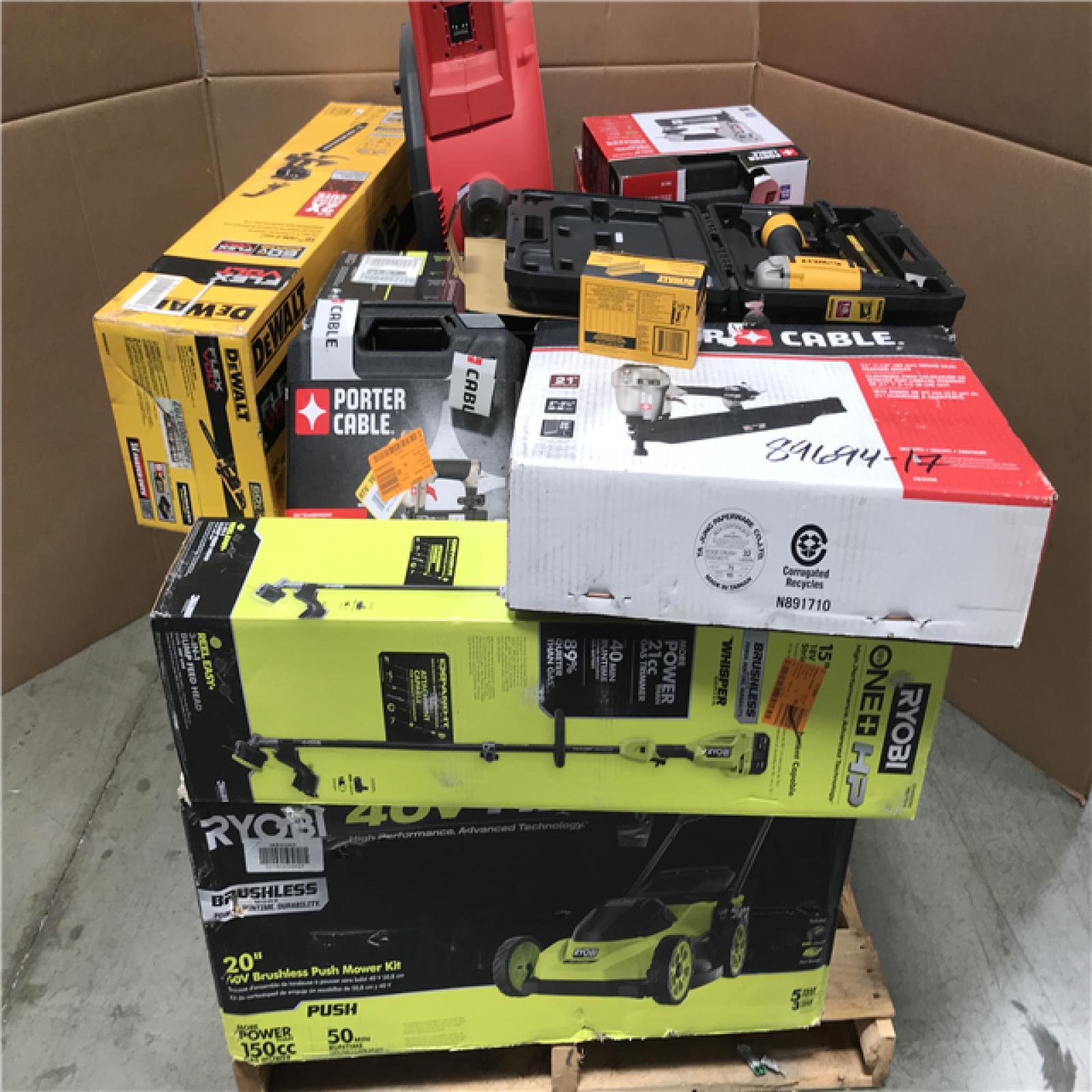 CALIFORNIA AS-IS TOOL PALLET