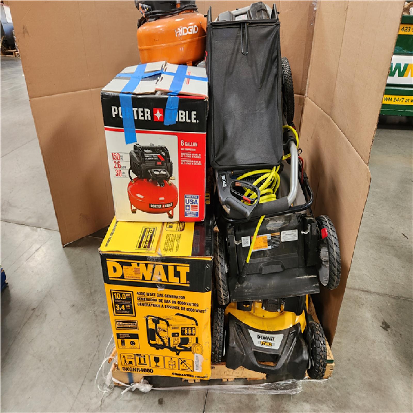CALIFORNIA AS-IS OUTDOOR POWER EQUIPMENT