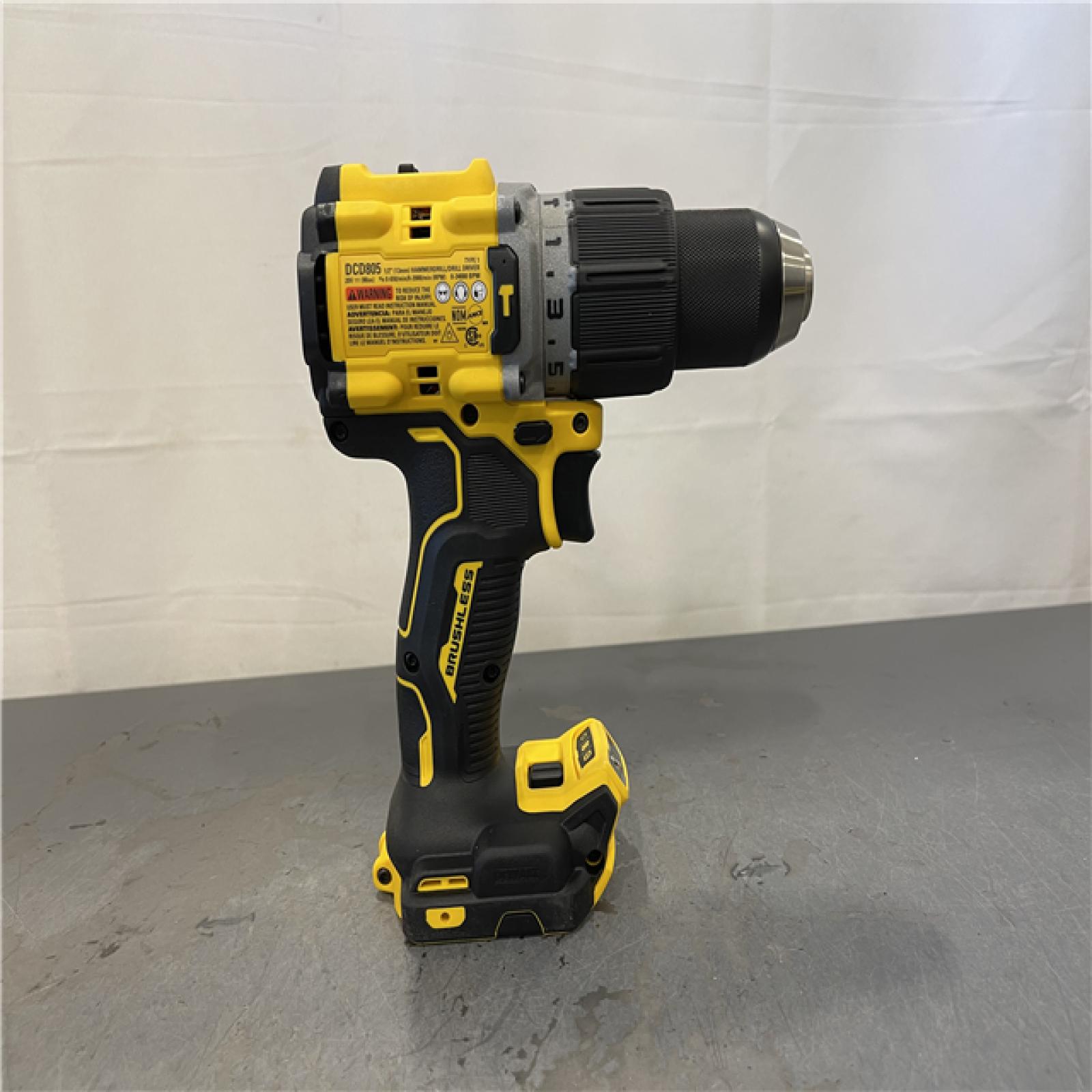 AS-IS - DEWALT 20V Compact Cordless 1/2 in. Hammer Drill