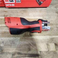 HOUSTON LOCATION - AS-IS M12 12-Volt Lithium-Ion Force Logic Cordless Press Tool Kit (3 Jaws Included) with Two Battery and Hard Case