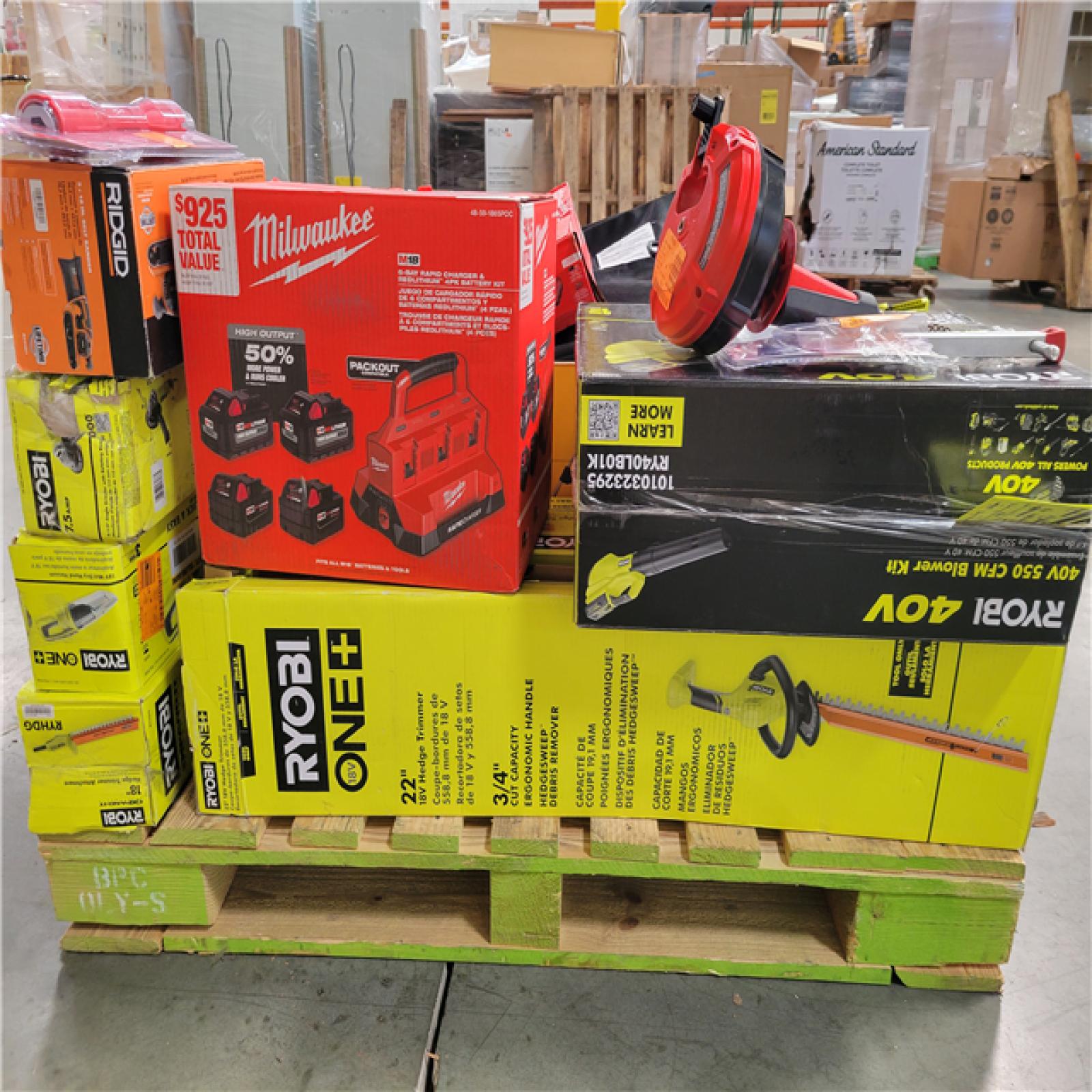 CALIFORNIA AS-IS TOOL PALLET