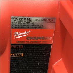 Milwaukee FUEL 16 in. 18V Lithium-Ion Brushless Battery Chainsaw Kit