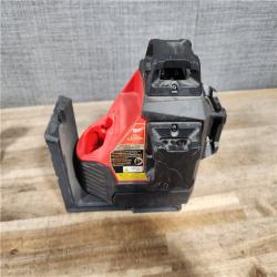 HOUSTON LOCATION - AS-IS Milwaukee 12-Volt Lithium-Ion Cordless Green 250 ft. 3-Plane Laser Level Kit
