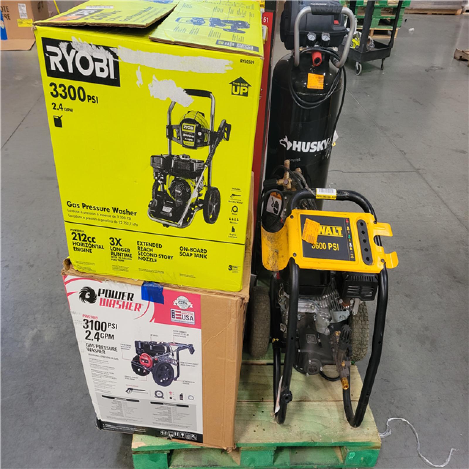 CALIFORNIA AS-IS OUTDOOR POWER EQUIPMENT