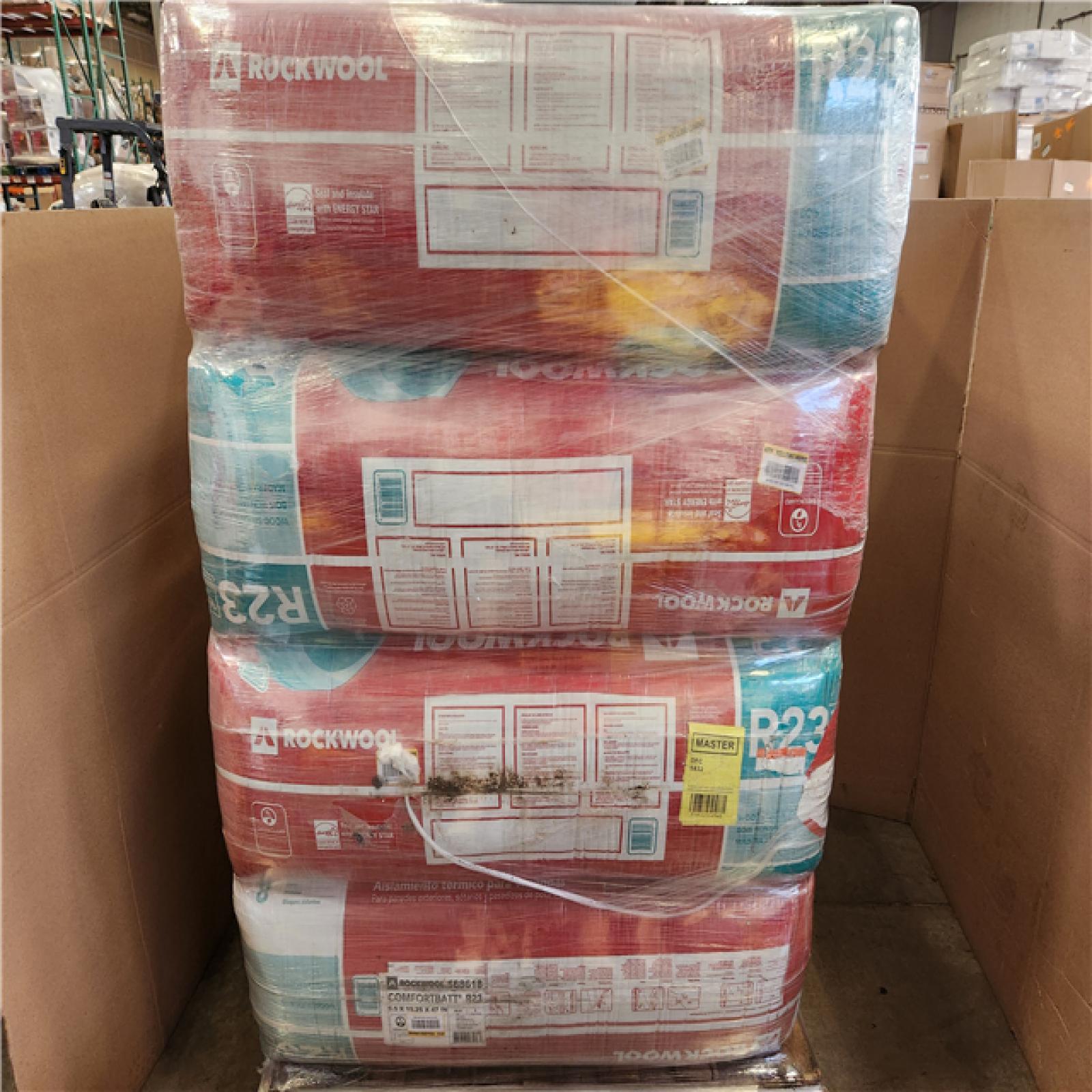 Phoenix NEW ROCKWOOL R-23 Comfortbatt 5-1/2 in. x 15 in. x 47 in. Fire Resistant Stone Wool Insulation Batt (318 sqft) (8-Bags)