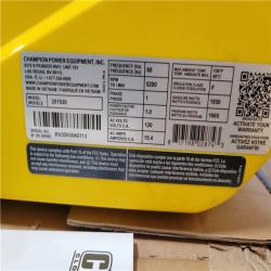 CALIFORNIA AS-IS CHAMPION PORTABLE GENERATOR