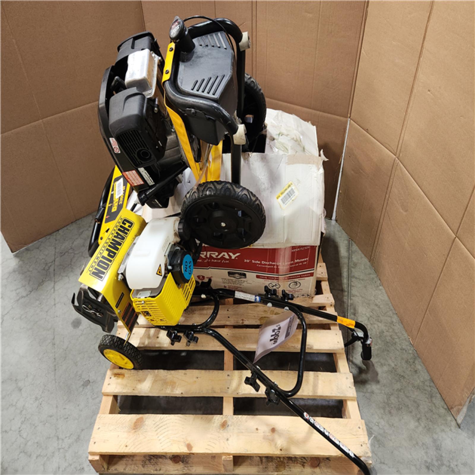 CALIFORNIA AS-IS OUTDOOR POWER EQUIPMENT