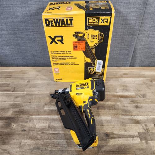 HOUSTON LOCATION - AS-IS DEWALT 20-Volt 30° Cordless Framing Nailer (Tool-Only)