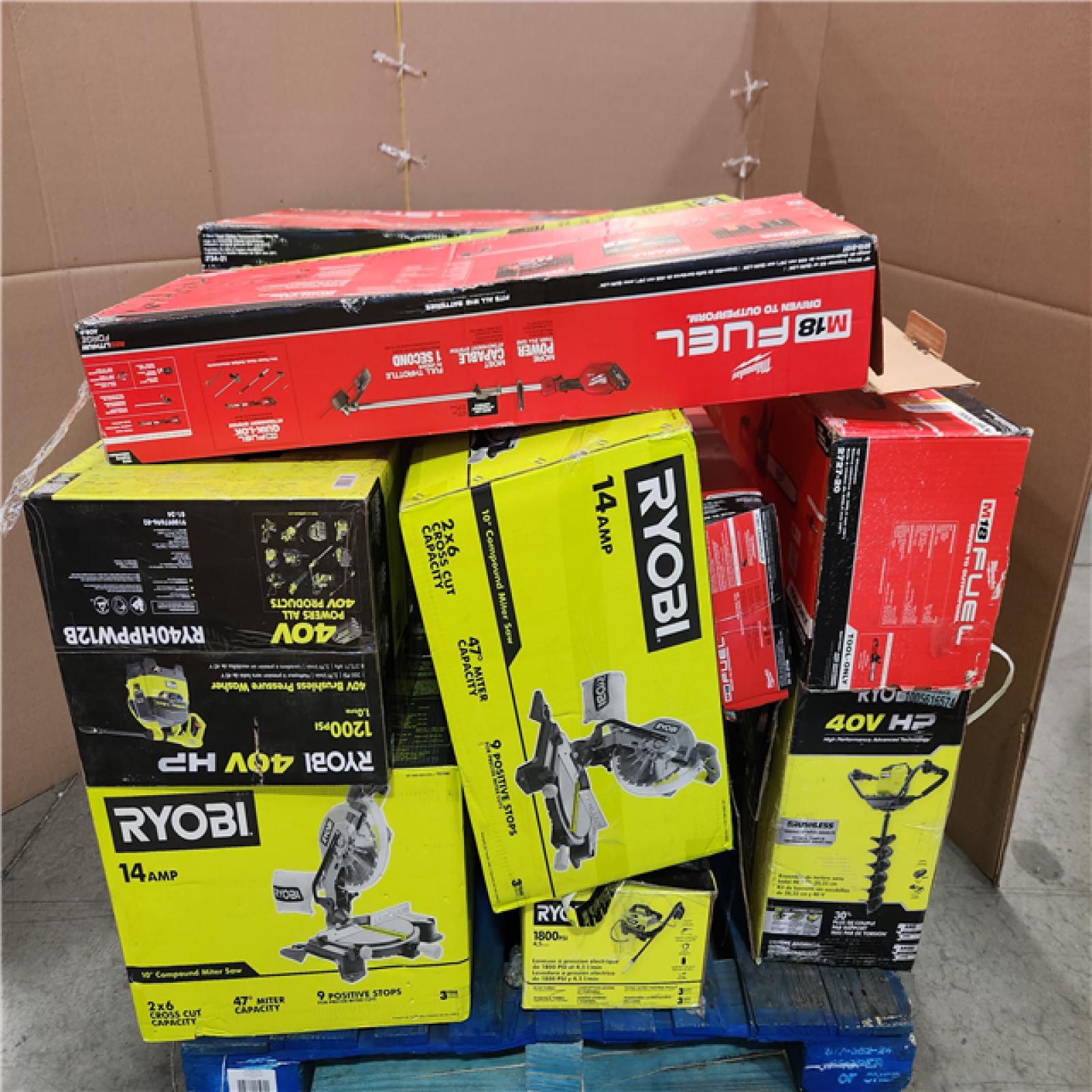 CALIFORNIA AS-IS TOOL PALLET