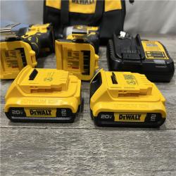 AS-IS DEWALT ATOMIC 20-Volt MAX Lithium-Ion Cordless Combo Kit
