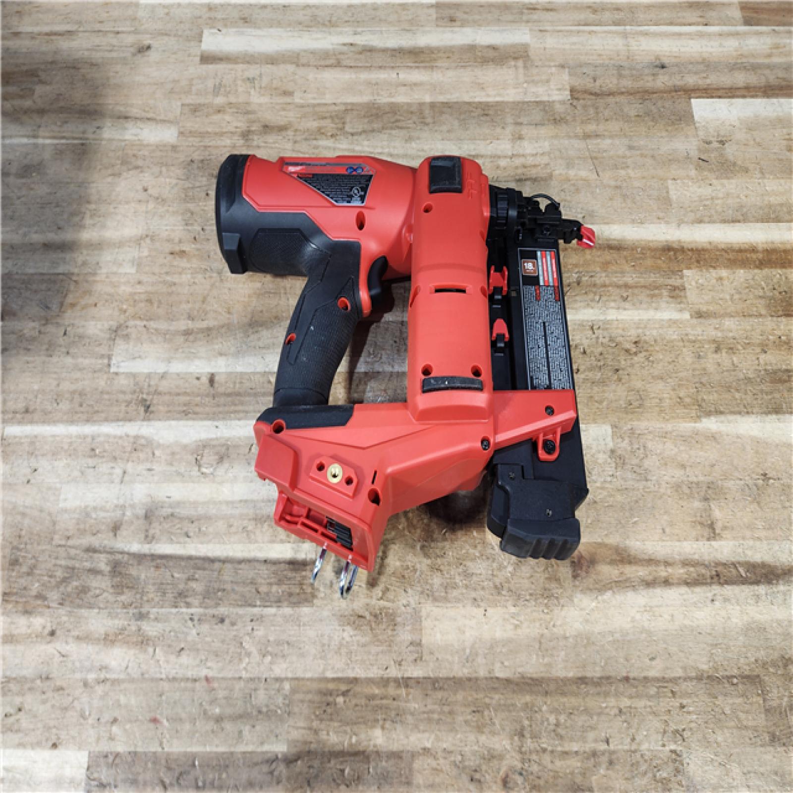 HOUSTON LOCATION - AS - IS Milwaukee FUEL 18-Volt Lithium-Ion Brushless Cordless Gen II 18-Gauge Brad Nailer (Tool-Only)