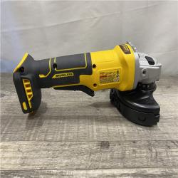 AS-IS DEWALT 20V MAX Cordless Brushless 4-1/2 in. Angle Grinder with Paddle Switch (Tool Only)