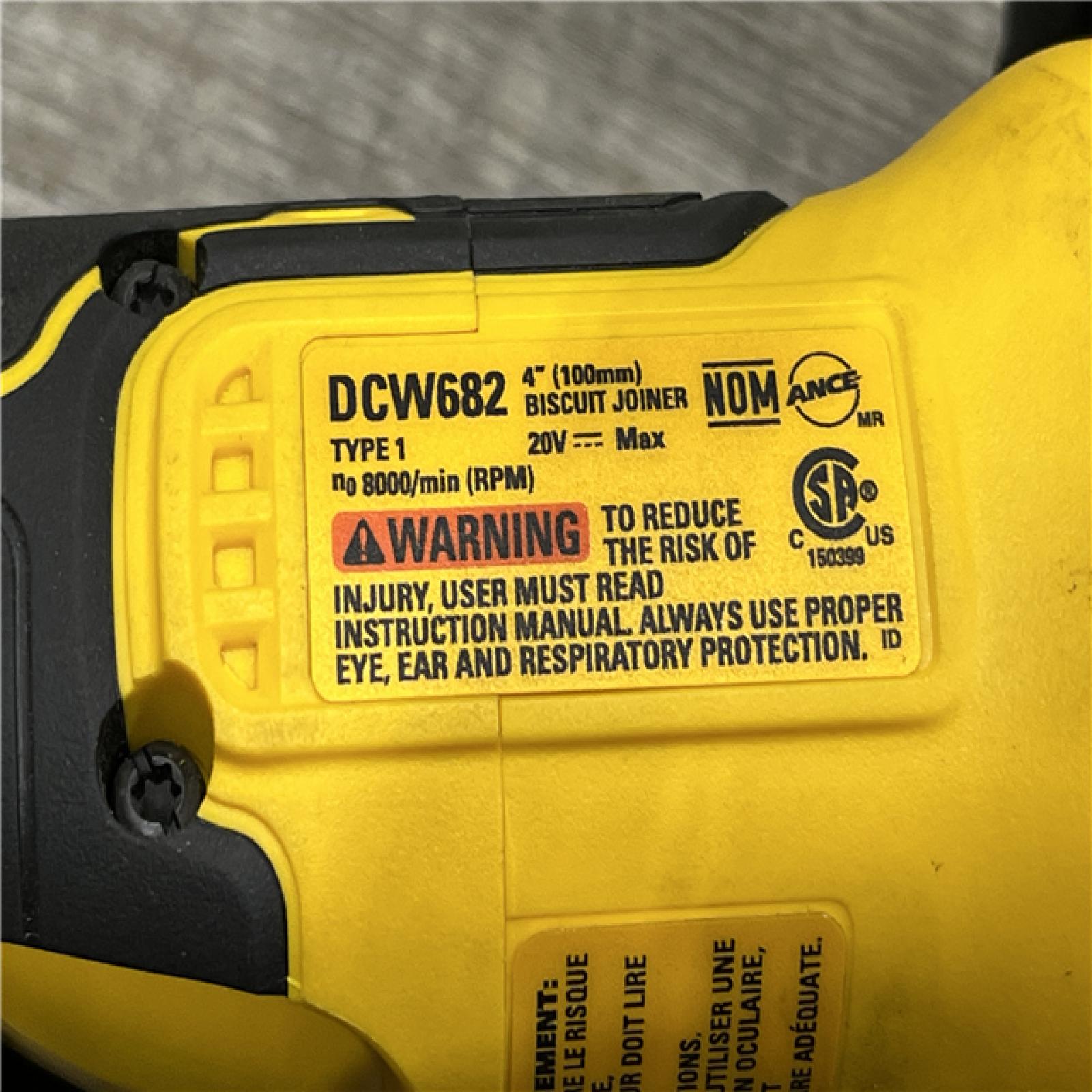 AS-IS DEWALT 20V Cordless Biscuit Joiner (Tool Only)