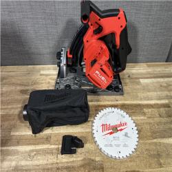 Houston Location Milwaukee FUEL 18V Lithium-Ion Cordless Brushless 6-1/2 in. Plunge Cut Track Saw (Tool-Only)