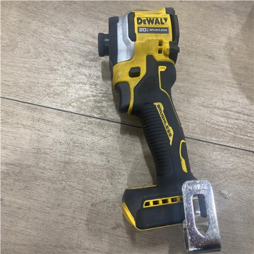 AS-IS DEWALT ATOMIC 20V MAX Cordless Brushless Compact 1/4 in. Impact Driver (Tool Only)