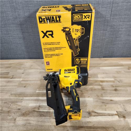 HOUSTON LOCATION - AS-IS DEWALT 20-Volt 21° Cordless Framing Nailer (Tool-Only)