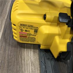 AS-IS DEWALT FLEXVOLT 60V MAX Cordless Brushless 7-1/4 in. Wormdrive Style Circular Saw (Tool Only)