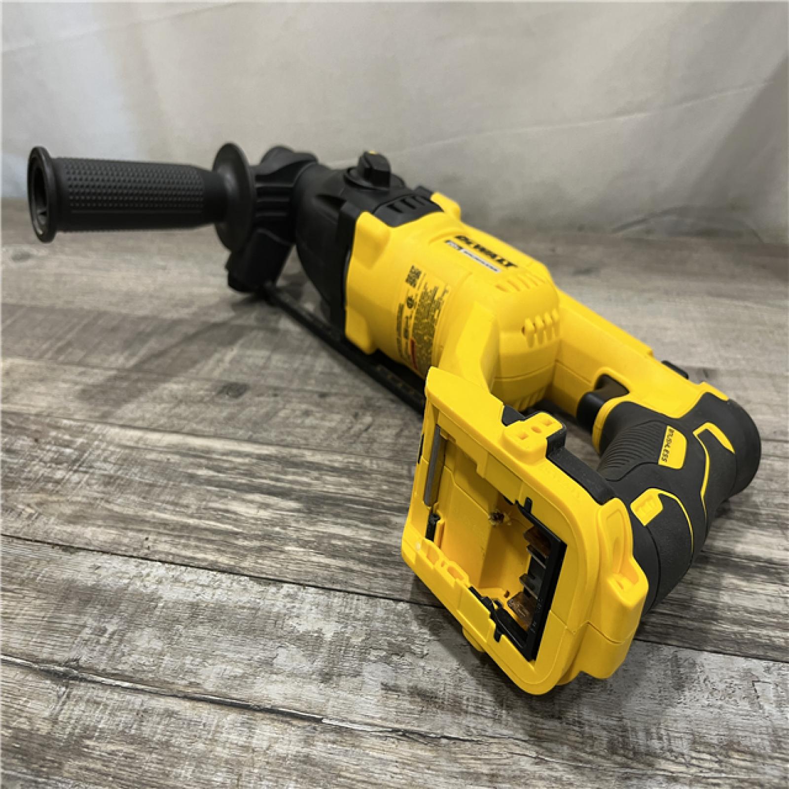 AS-IS DEWALT 20V MAX Cordless Brushless 1 in. SDS Plus D-Handle Concrete and Masonry Rotary Hammer (Tool Only)