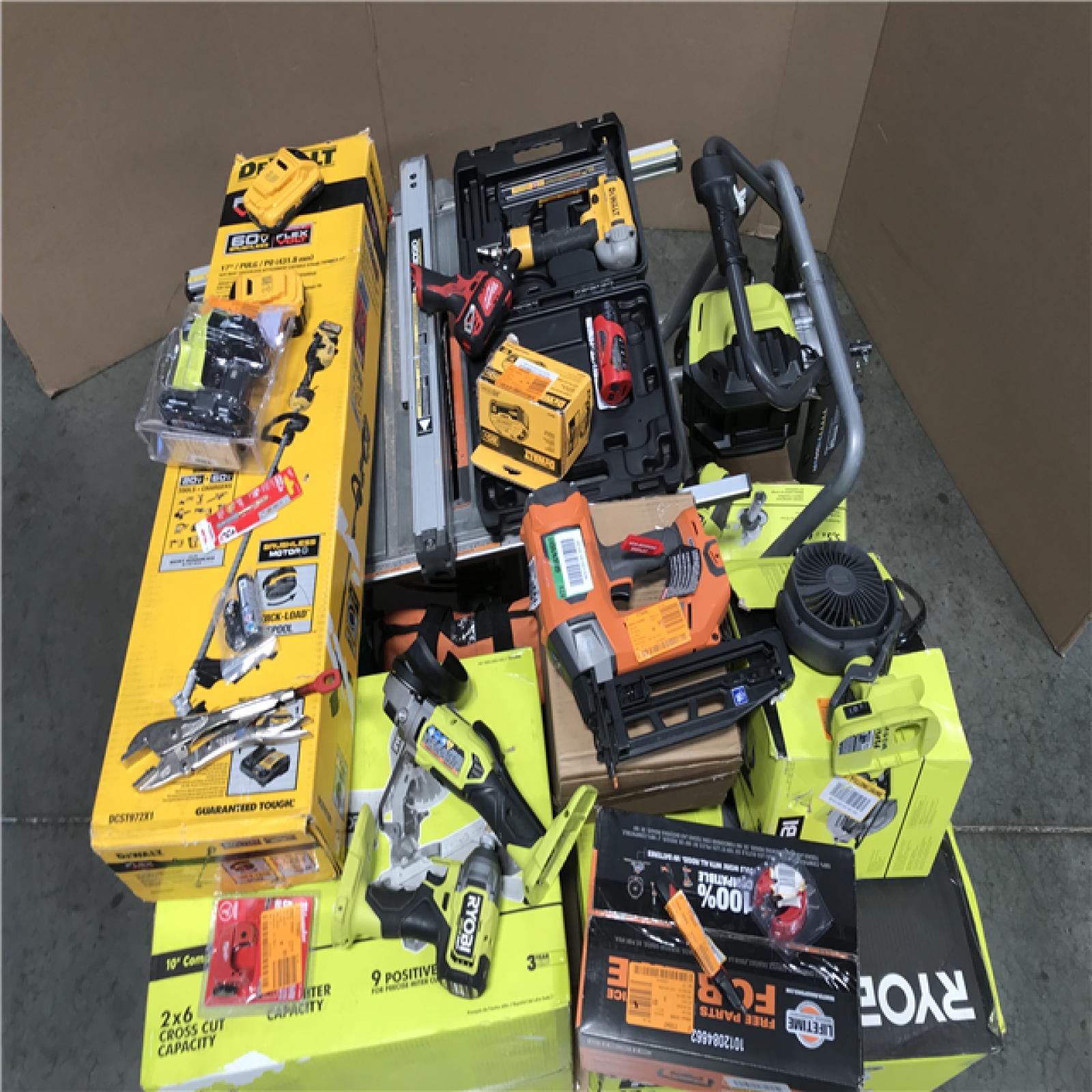 CALIFORNIA AS-IS TOOL PALLET