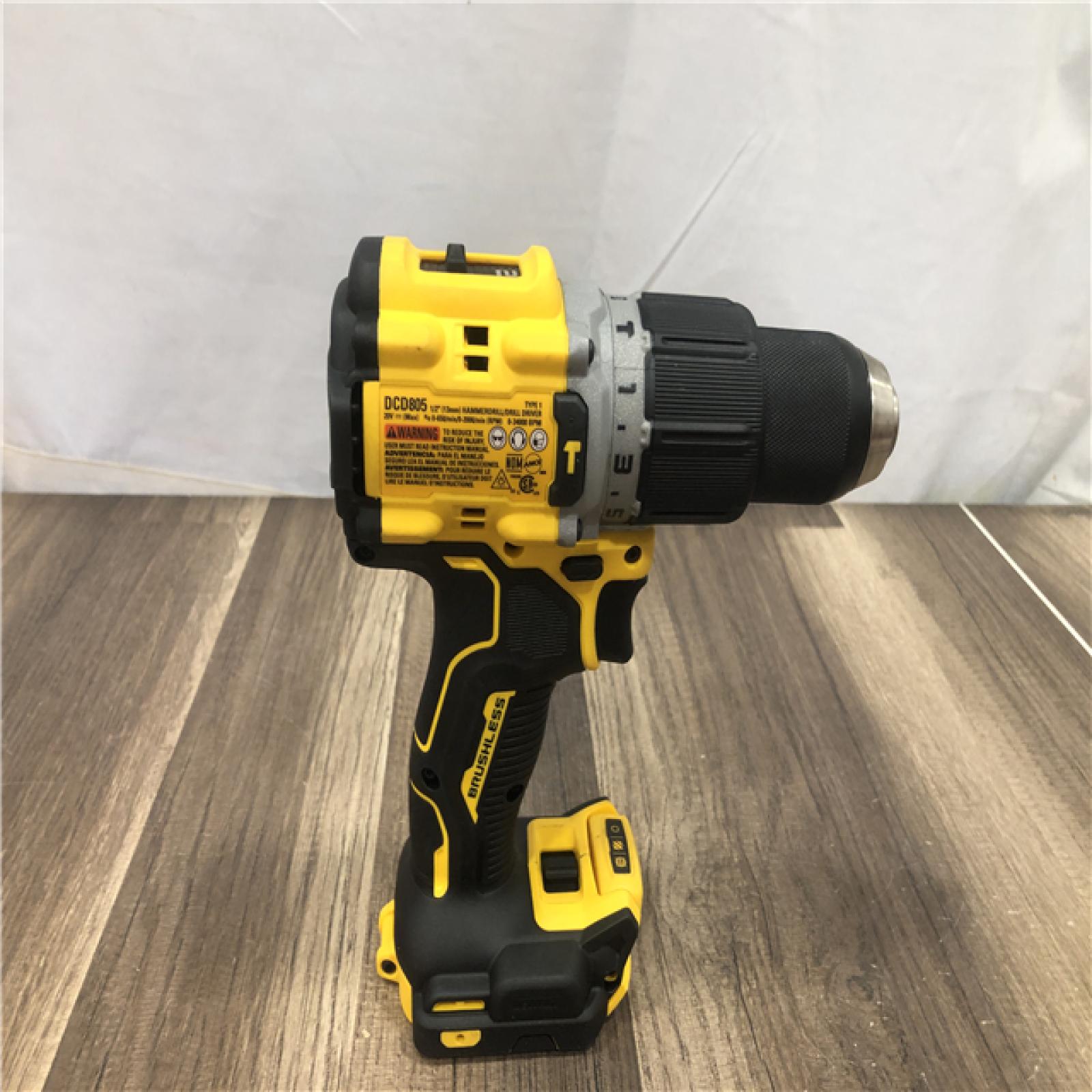 AS-IS DEWALT 20V Compact Cordless 1/2 in. Hammer Drill (Tool Only)