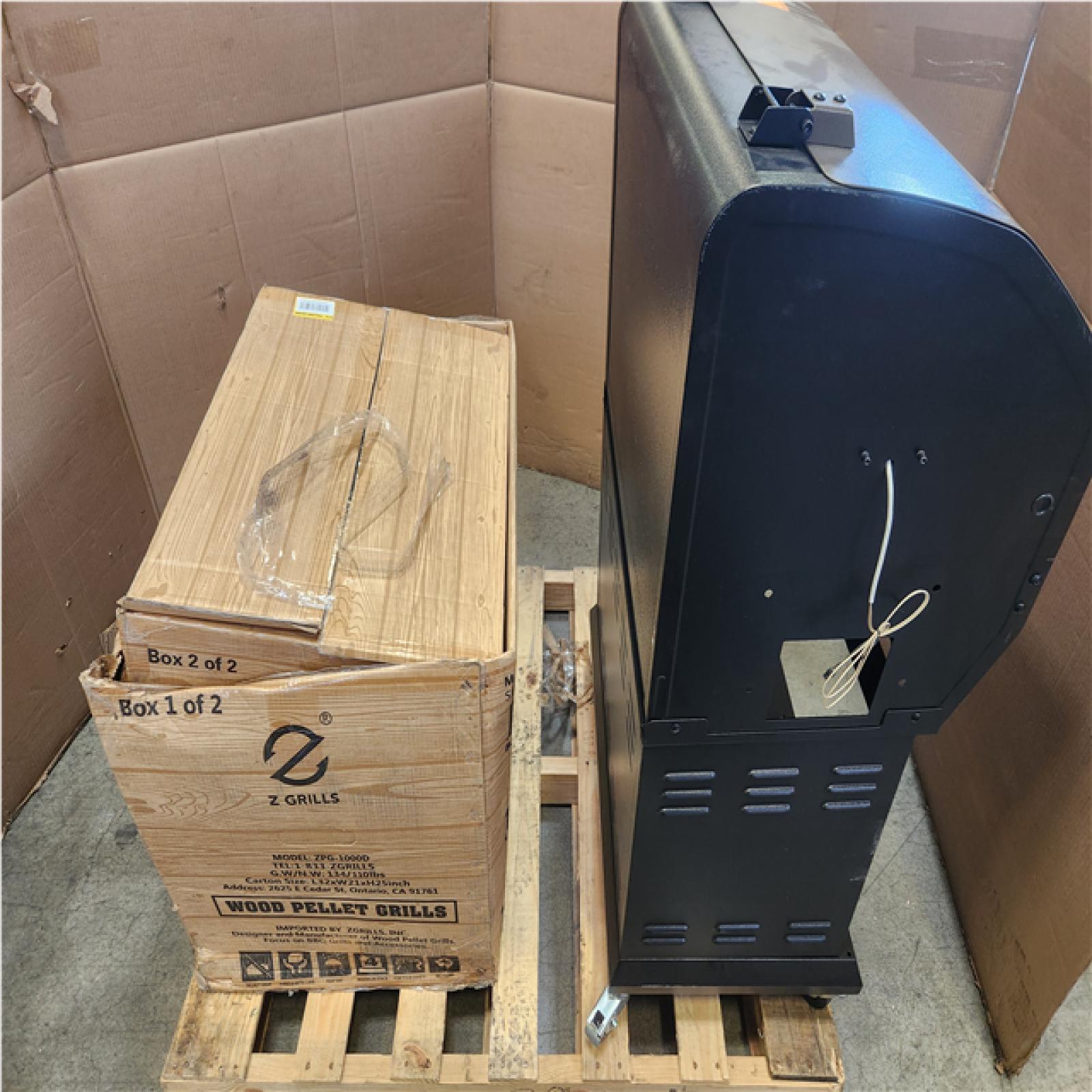 Phoenix Z GRILLS 1056 sq. in. Pellet Grill and Smoker in Bronze with Storage Cabinet  Includes Cover