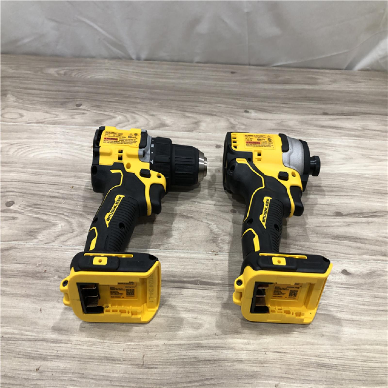 AS-IS DEWALT ATOMIC 20-Volt MAX Lithium-Ion Cordless Combo Kit