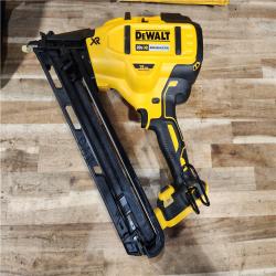HOUSTON LOCATION - AS-IS DEWALT 20V MAX XR Lithium-Ion Cordless 2-1/2 in. 15-Gauge Finish Nailer Kit